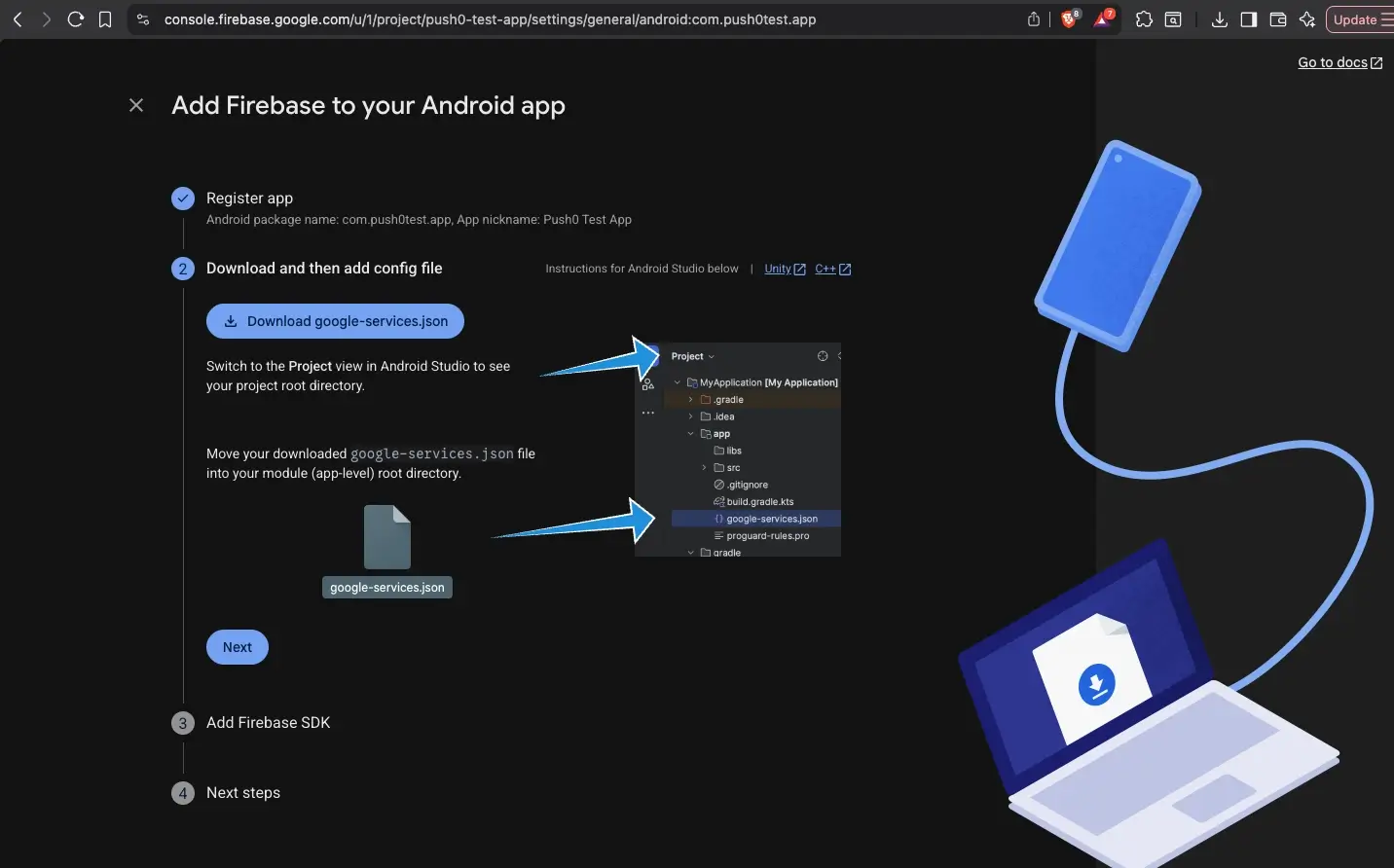 Firebase Console
