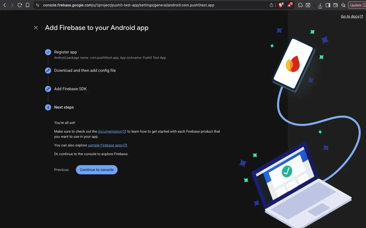 Firebase Console